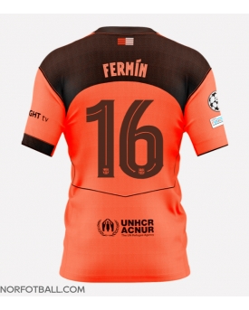 Billige Fotballdrakt Barcelona Fermin Lopez #16 Replika Tredjedrakt 2025-26 Kortermet Billige Fotballdrakt Barcelona Fermin Lopez #16 Replika Tredjedrakt 2025-26 Kortermet